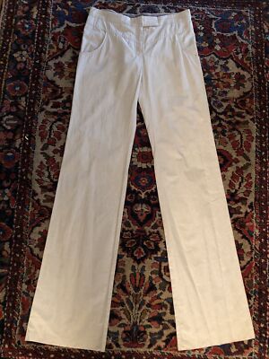 40 Stella McCartney Summer Trouser  Pants FANTASTIC ON!  100% Lux Cotton