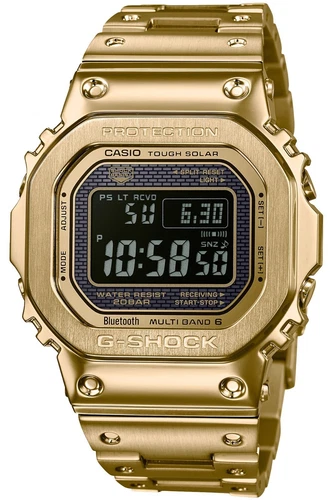 CASIO G- SHOCK GMW-B5000GD-9JF FULL METAL Bluetooth For men solar gold colored