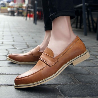 chunky heel formal shoes