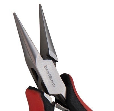 Plier, BeadSmith Super FINE Chain Nose Pliers Jewelry Tool for Wire Wrapping