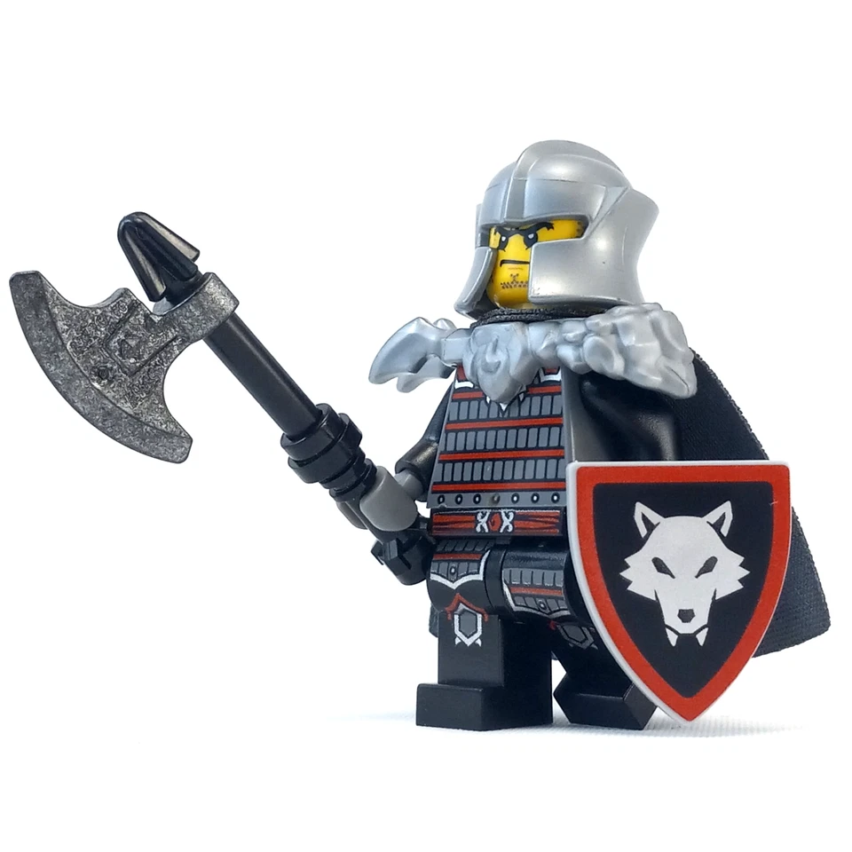 Lego Castillo Wolfpack Caballero Minifigura Crook 10332 Pícaro Serie 27 Bandido Foto 2 de 4