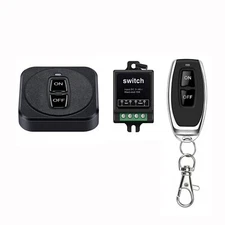 12v Remote Control Switch with10A RelayMini 12v Wireless Remote Switch DC 5v ...