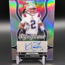 Panini 2024 Prizm Significant Signatures K.J. Osborn Autograph #SS-KON Patriots