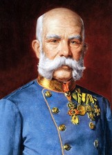 5 Postkarten Kaiser Franz Josef und Kronprinz Rudolf von Österreich