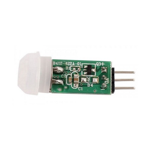 MODULO PIR IN MINIATURA SENSORE MOVIMENTO 5m PER ARDUINO - Picture 3 of 4