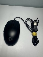Logitech G102 Lightsync Wired Gaming Mouse Black - Tested  Working