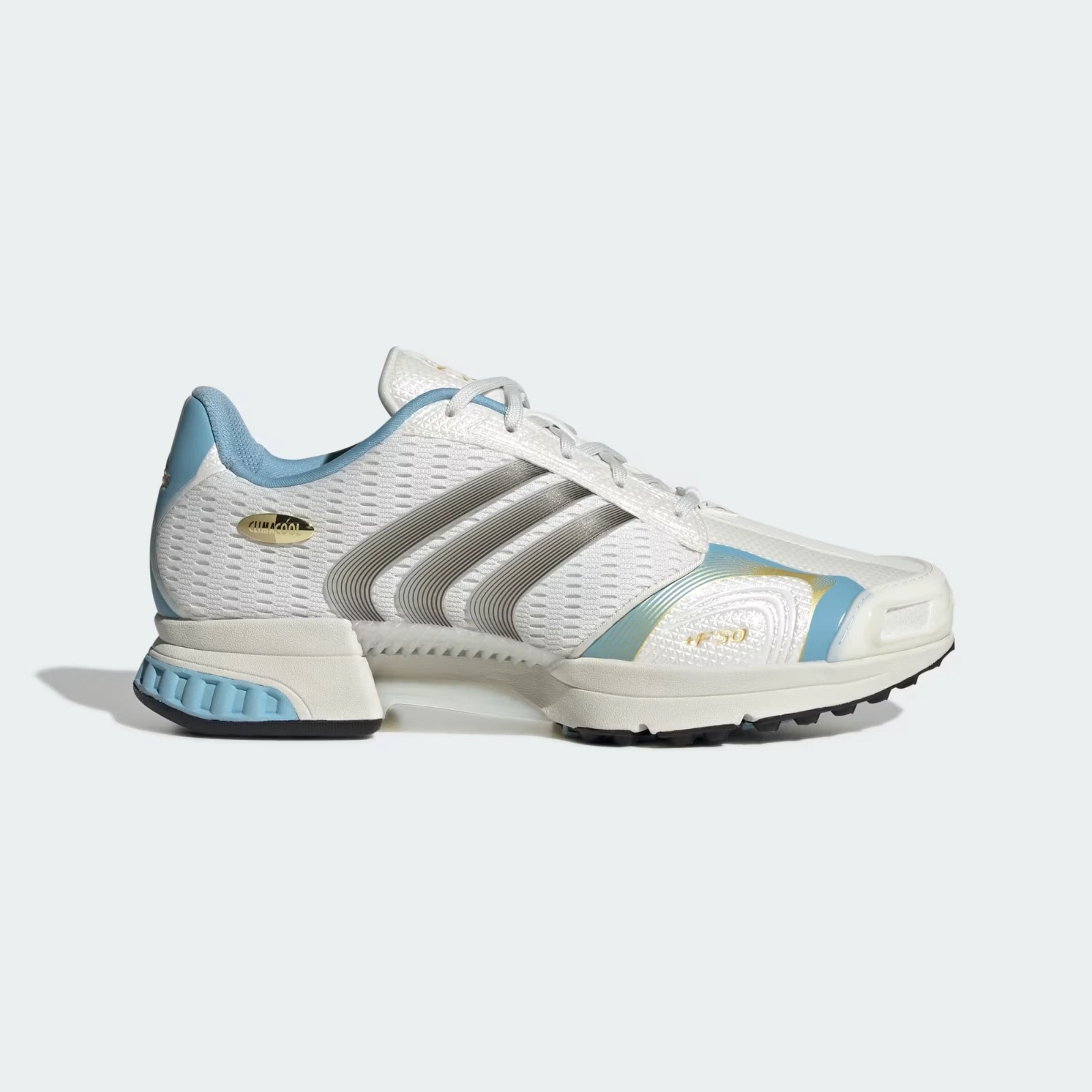 adidas Originals Climacool F50 in White and Light Blue All Sizes Limited Stock