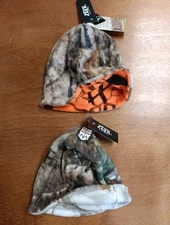 Cabelas ZonZ and Realtree Camo Reversible Beanies REG 39.99 SALE 15.99 Both Sets