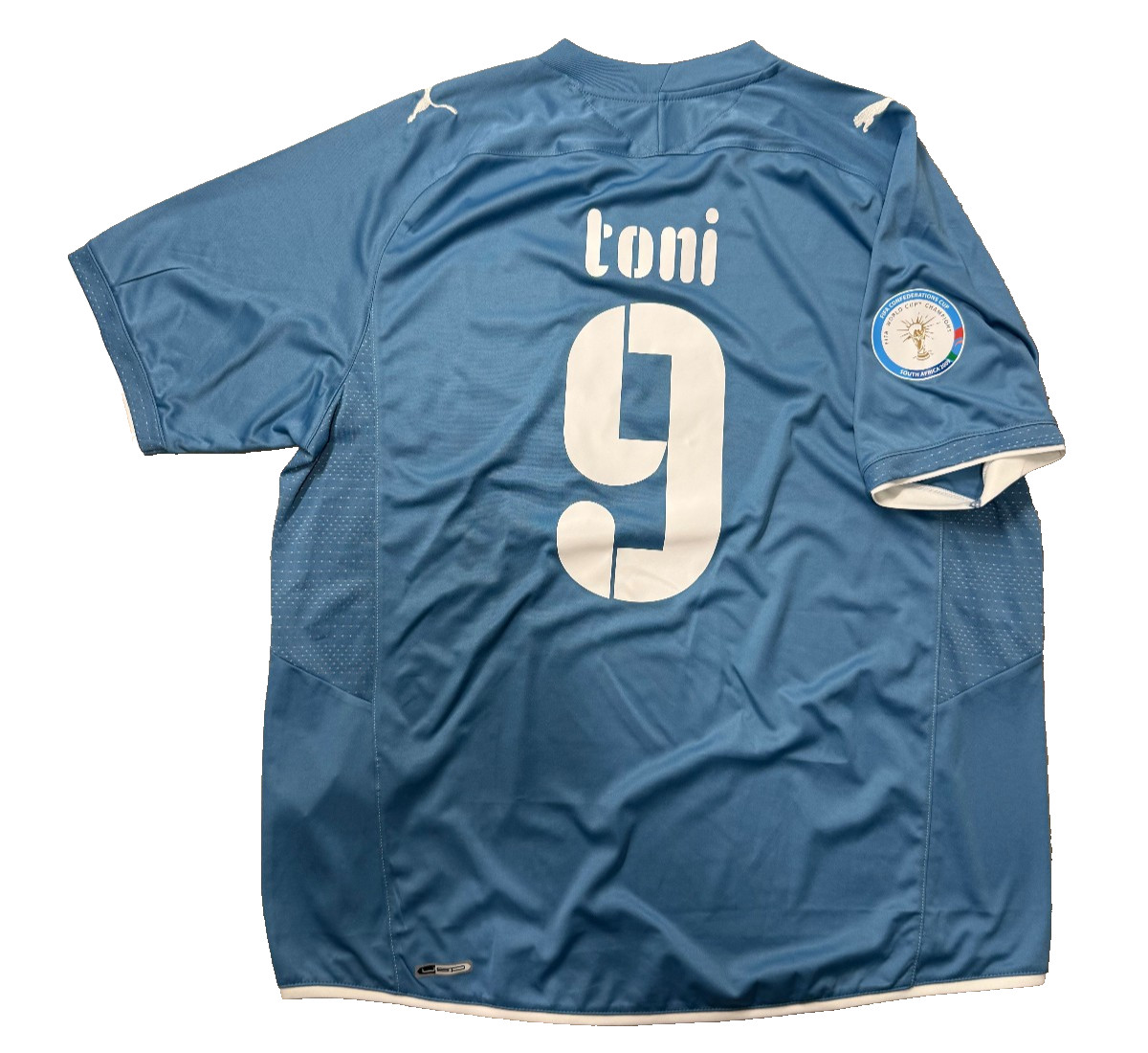 Italia Puma Confederations Cup 2009 Luca Toni #9 Maglia Football XXL jersey