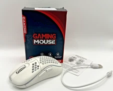 Lightweight Wireless Gaming Mouse Honeycomb RGB LED Ergonomic USB rechargeable