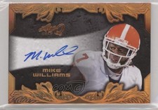 2017 Leaf Q Copper Spectrum Mike Williams #BA-MW1 Auto 9su