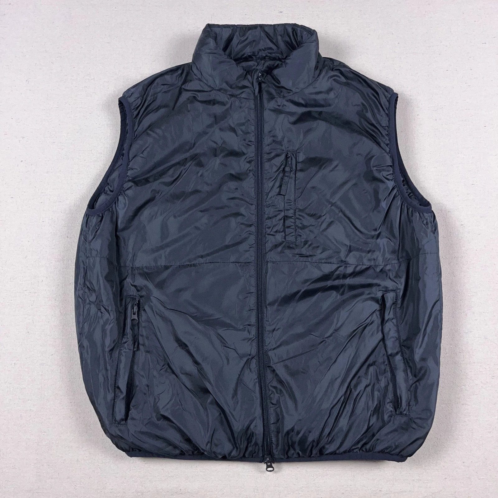 Aspesi Vest Mens XL Jil Nylon Puffer Lightweight Water Repellant Full Zip image 1