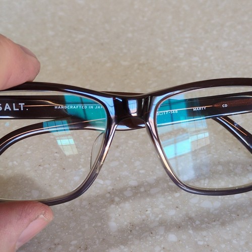 Salt "Marty" CD Farbverlauf Braun Klar Blau Glanz Brille Brillengestell 53-17-148 - Bild 16 von 18