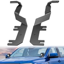Ditch Light Brackets Offroad Light Mount Kit 4x4 Auxiliary Hood Hinges Truck