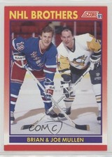 1991-92 Score Canadian NHL Brothers Brian Mullen Joe Mullen #269 HOF 1dm1