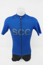 NEW! Assos CG GT Summer Short Sleeve Cycling Jersey Men's Small Blue SCC