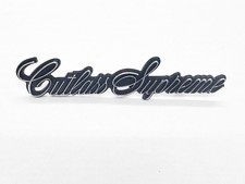 1978-88 Cutlass Supreme Interior Door Panel Metal Emblem Ea Replaces Gm 3072544 1978-88 Cutlass Supreme Interior Door Panel Metal Emblem Ea Replaces Gm 3072544