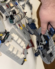 3 Lego Star Wars Building Sets As Found No Figures 7678 75002 7681! Built