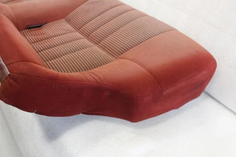 1982 1983 1984 1985 1986 TOYOTA SUPRA REAR SEAT BOTTOM CUSHION BENCH RED CLOTH - Изображение 3 из 4