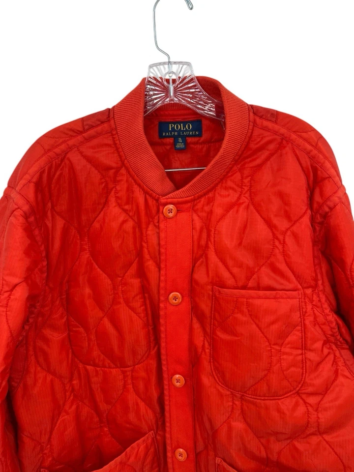 Polo Ralph Lauren выстеганная подкладка куртка оранжевый размер XL - Изображение 2 из 4