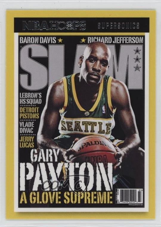 2021-22 Panini NBA Hoops Slam Gary Payton #SLAM#67 HOF 19fp