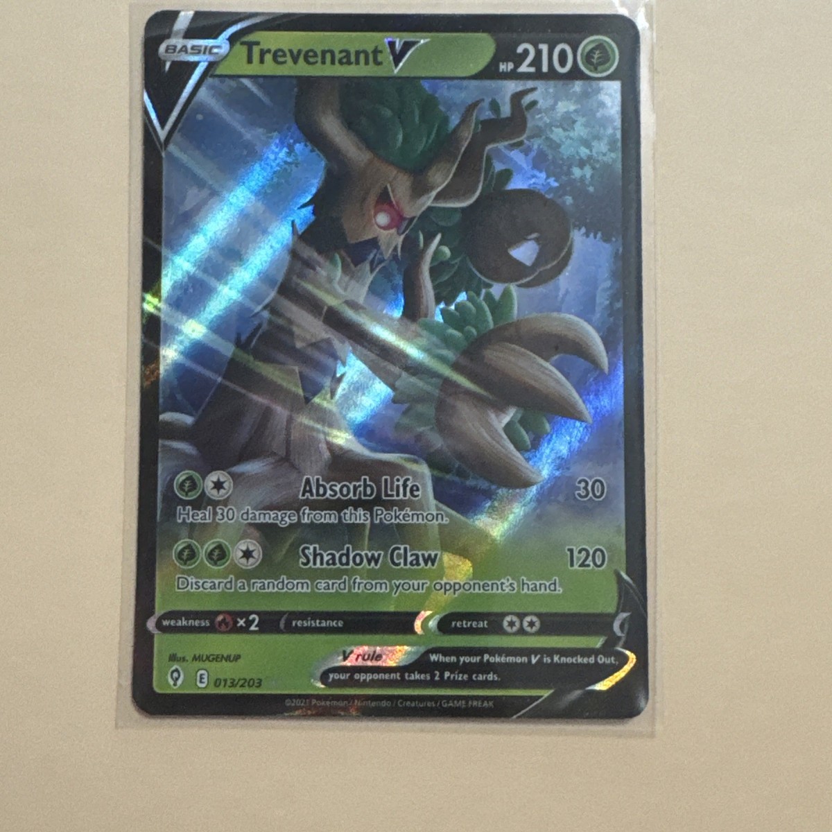 trevenant v pokemon card value POKÉMON TCG - Trevenant V Ultra Rare main image 1