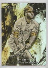 2018 Topps Fire Gold Minted Lorenzo Cain #90 5fu