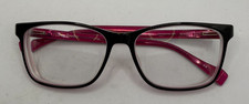 VERA BRADLEY FRAMES ONLY EYEGLASSES CORA IMPRESSIONISTA MT BLACK PINK 53-15-135