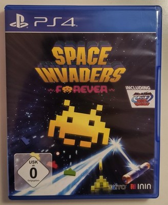 PS4 Space Invaders forever, Playstation 4 Spiel, Gebraucht