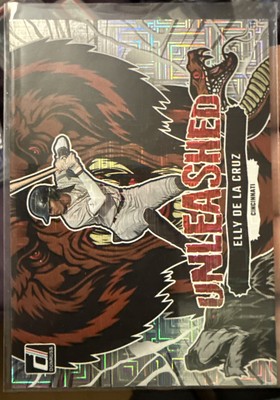 2023 Panini Donruss Unleashed Vector #U7 Elly de La Cruz (RC)