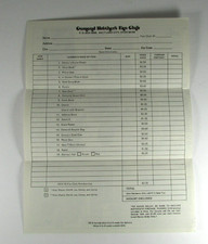 Osmond Brothers Fan Club 1974-75 Membership Application
