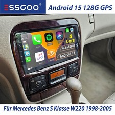 Für Mercedes S/CL Klasse W220 W215 Android 15 Autoradio GPS Navi WIFI BT FM 128G Für Mercedes S/CL Klasse W220 W215 Android 15 Autoradio GPS Navi WIFI BT FM 128G
