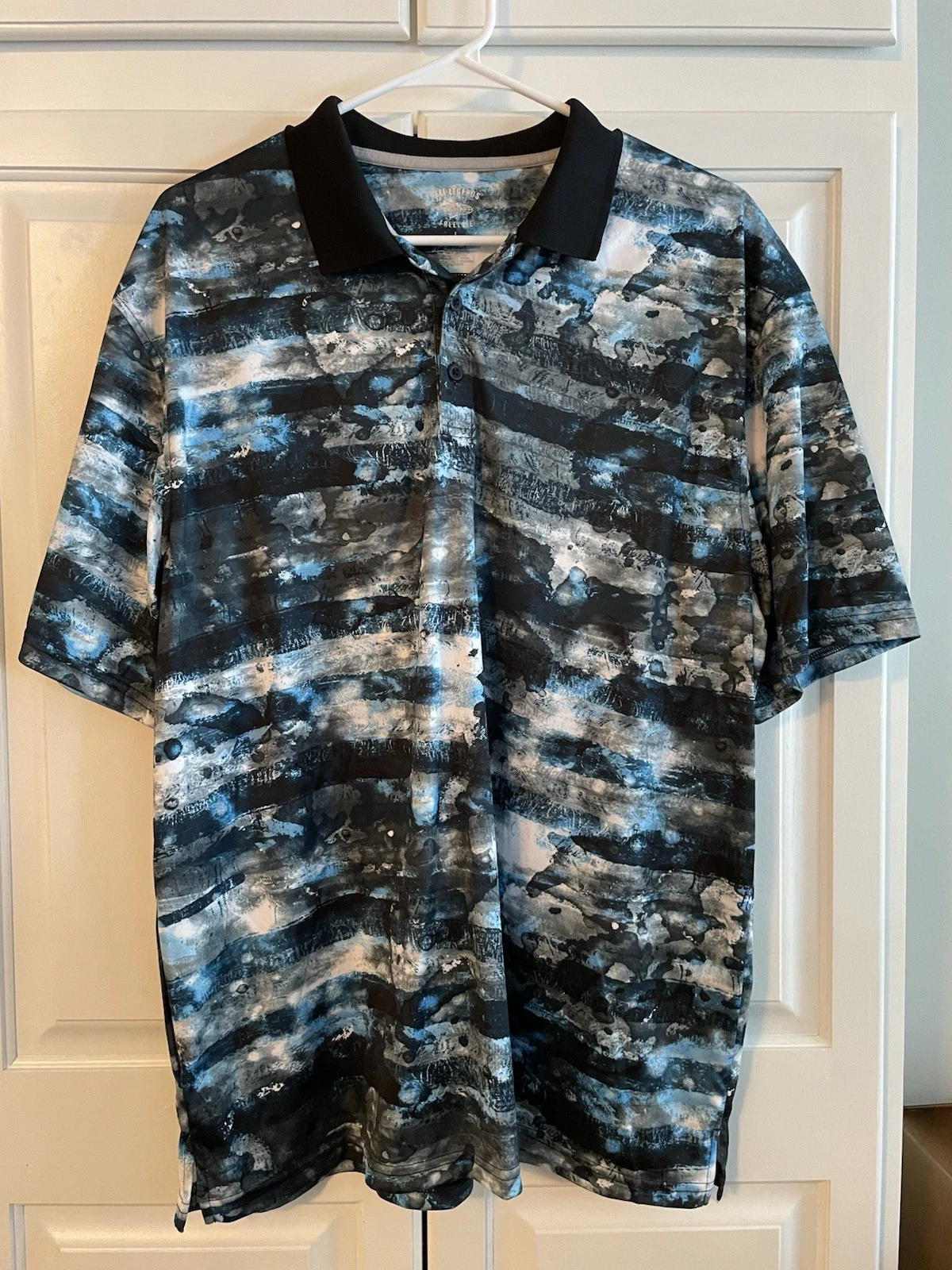 Men’s Freeline Fishing Polo Shirts Perf Clothing Reel Legends Sz L (42/44) All 3