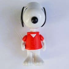 Burger King Kids Club Meal Peanuts Snoopy # 1 Joe Cool 4" Tall Plastic Figure