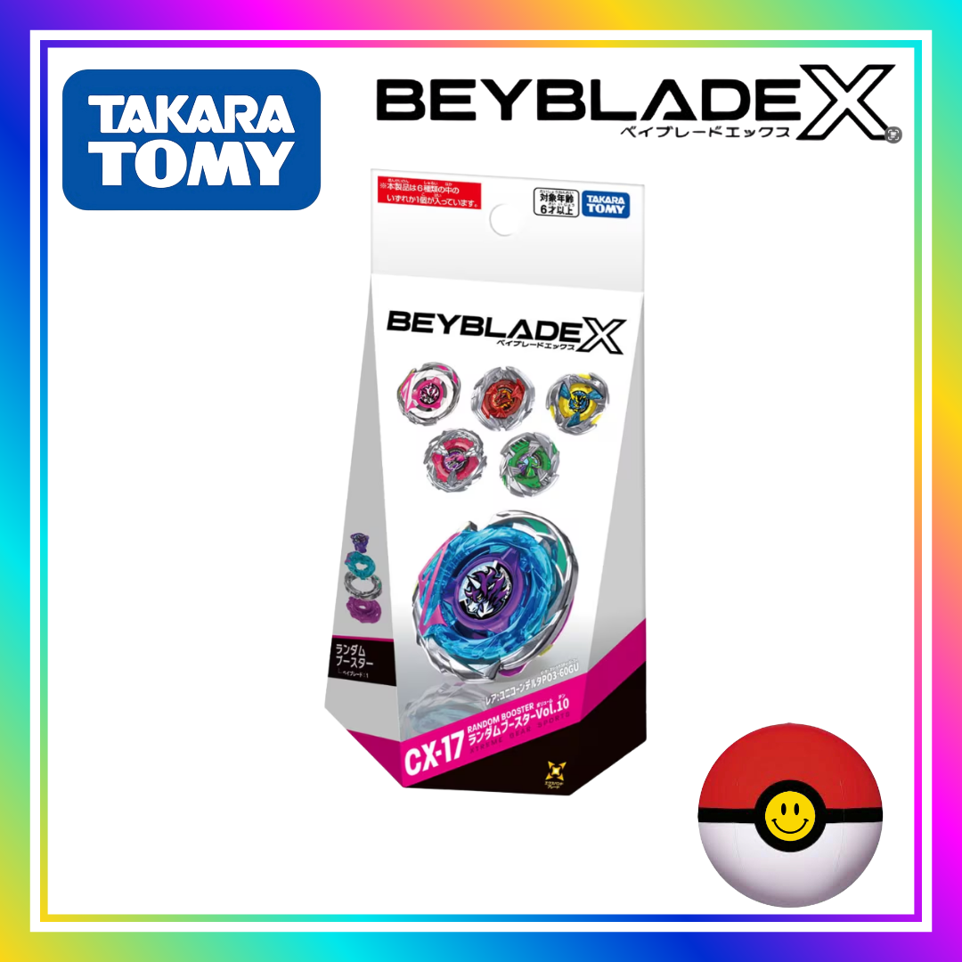 【新品未使用】 値下げ☆イチナナキングベイビー 青龍　期間限定一点もの TAKARA TOMY Beyblade X CX-17 Random Booster Vol.10 Unicorn Delta