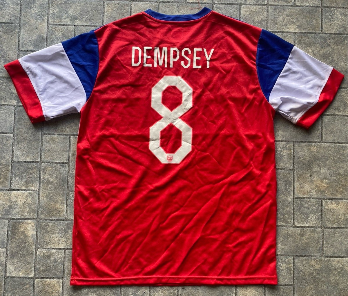NIKE アメリカ代表 DEMPSEY デンプシー サッカー ユニフォーム NWT Nike Dri Fit USA USMNT Clint Dempsey #8 Soccer Jersey
