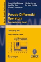 Pseudo-Differential Operators Quantization And Signals Feichtinger (U. A.) Buch