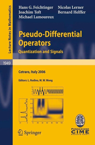 Pseudo-Differential Operators Quantization And Signals Feichtinger (U. A.) Buch-image