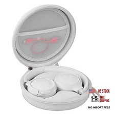Headphone Case for JBL Tune 510BT 520BT, Hard Portable Headphone Carrying WHITE