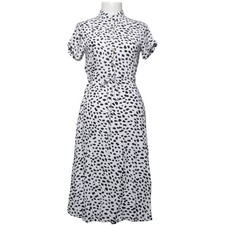 Shein, Kleid, Größe: 36, Schwarz/Weiß, Vis...