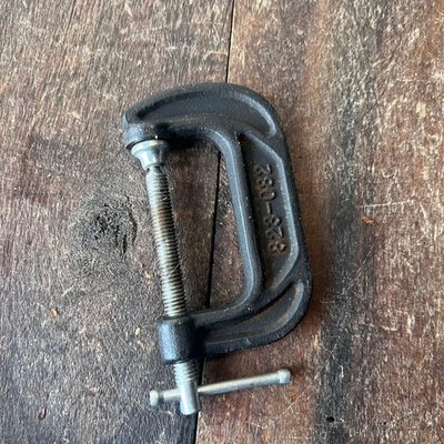 #ad Husky 2 Inch Drop Forged C Clamp $4.99