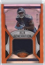 2019 Certified New Generation Jerseys Mirror Orange 179/299 AJ Brown #NG-AB 3hd