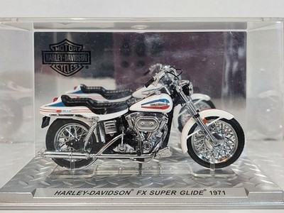 Harley Davidson model 1:24 1971 SUPERGLIDE DeAgostini/Altaya