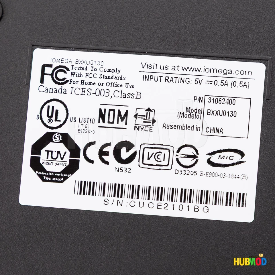 iOmega Floppy USB-Powered External Drive BXXU0130 31062400 (Tested Open Box NEW) - Image 4 of 4