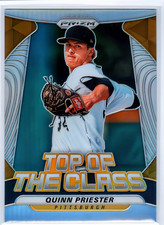 2020 Panini Prizm - Top of the Class Quinn Priester #TOC-18 Silver Prizm (RC)