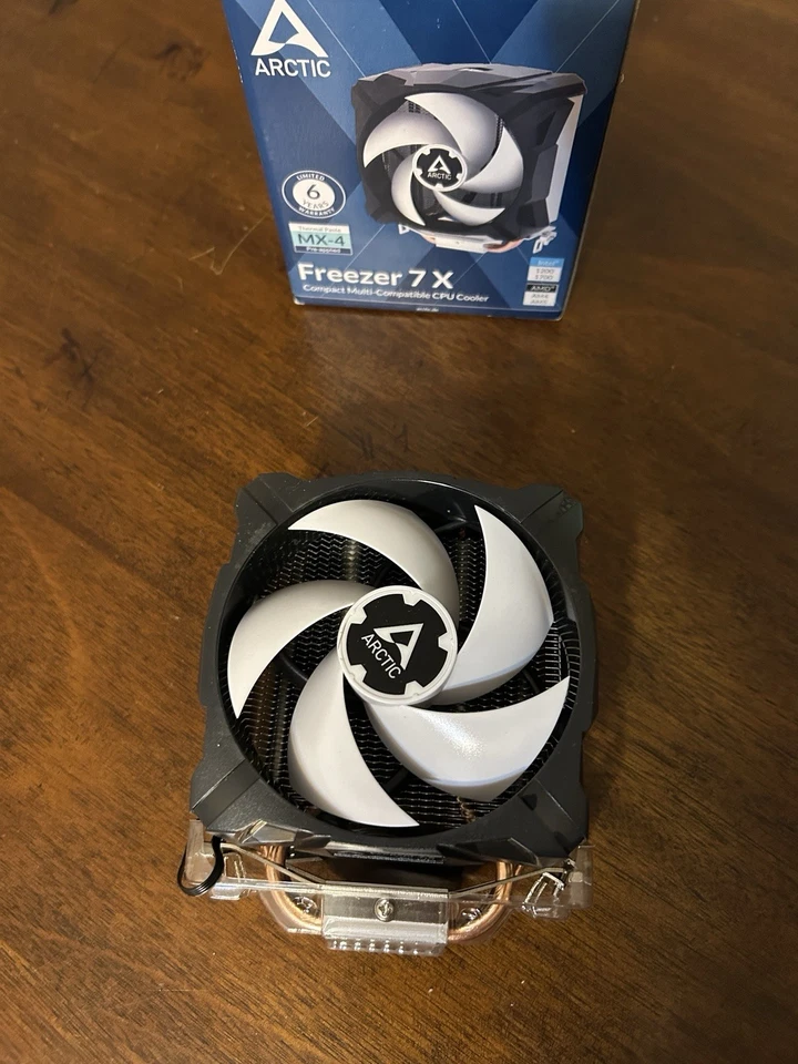 ARCTIC Freezer 7 X CPU Cooler – 100mm PWM Fan, Intel & AMD Compatible - Image 4 of 4