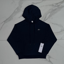 Alo Yoga Accolade Pullover Hoodie Navy Blue Sweatshirt XS