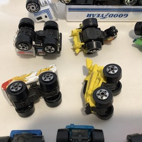 Late 1980s Micro Machines LOT Of 11 W/ Semi Cars 2 Airplanes Road Champs Galoob