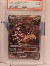 Giratina V (Alternate Full Art) 186/196 Swsh11: Lost Origin Holo