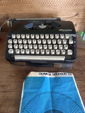 Typewriter, Olympia Splendid 66, 1960s